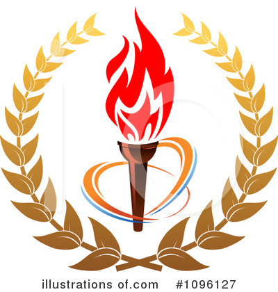 Royalty-Free (RF) Torch Clipart Illustration by Vector Tradition SM - Stock Sample #1096127