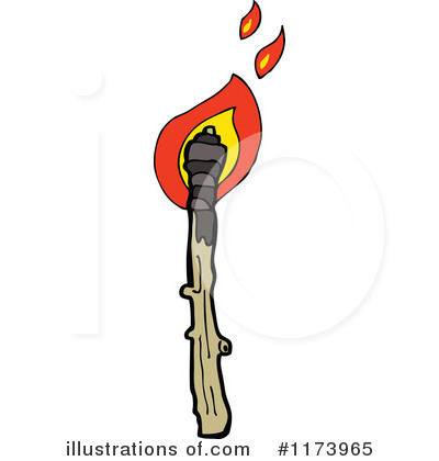 Royalty-Free (RF) Torch Clipart Illustration by lineartestpilot - Stock Sample #1173965