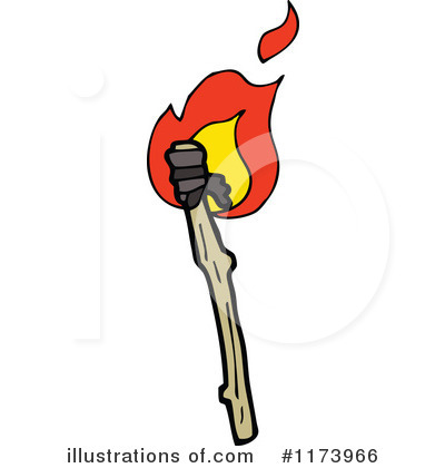 Royalty-Free (RF) Torch Clipart Illustration by lineartestpilot - Stock Sample #1173966