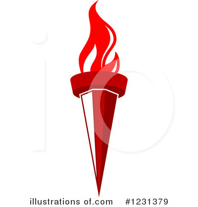 Royalty-Free (RF) Torch Clipart Illustration by Vector Tradition SM - Stock Sample #1231379