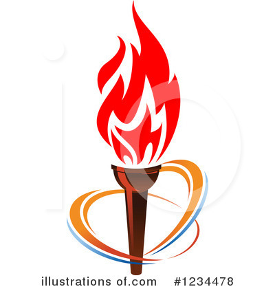 Torch Clipart #1234478 by Vector Tradition SM