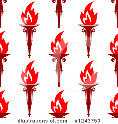Royalty-Free (RF) Torch Clipart Illustration by Vector Tradition SM - Stock Sample #1243750