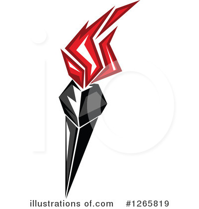 Royalty-Free (RF) Torch Clipart Illustration by Vector Tradition SM - Stock Sample #1265819