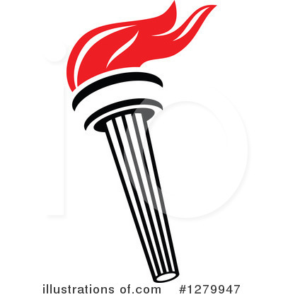 Royalty-Free (RF) Torch Clipart Illustration by Vector Tradition SM - Stock Sample #1279947