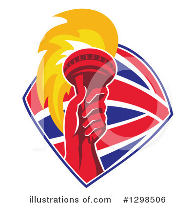 Royalty-Free (RF) Torch Clipart Illustration by patrimonio - Stock Sample #1298506
