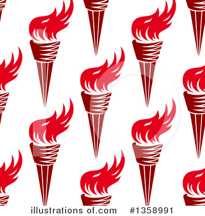 Royalty-Free (RF) Torch Clipart Illustration by Vector Tradition SM - Stock Sample #1358991