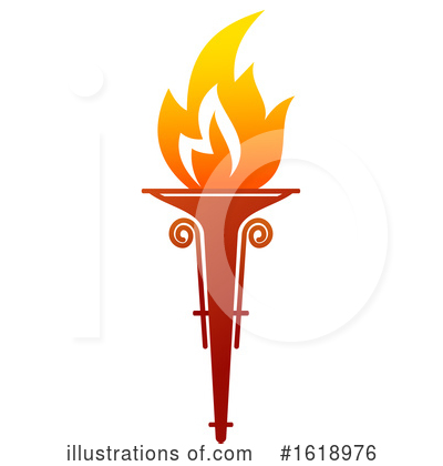 Royalty-Free (RF) Torch Clipart Illustration by Vector Tradition SM - Stock Sample #1618976