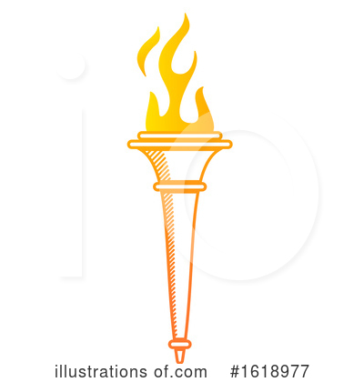 Royalty-Free (RF) Torch Clipart Illustration by Vector Tradition SM - Stock Sample #1618977