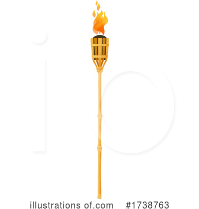 Royalty-Free (RF) Torch Clipart Illustration by Vector Tradition SM - Stock Sample #1738763