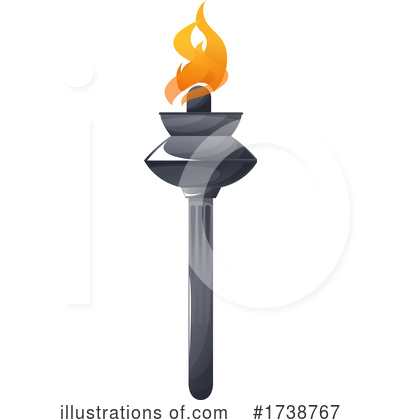 Torch Clipart #1738767 by Vector Tradition SM