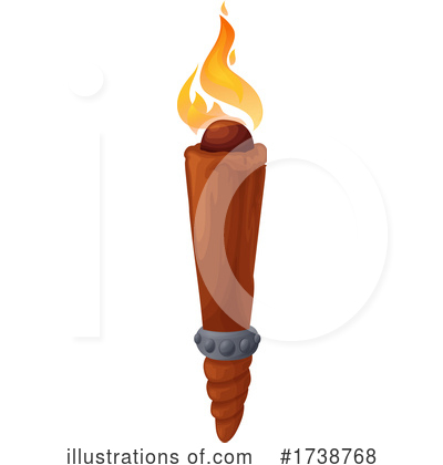Torch Clipart #1738768 by Vector Tradition SM