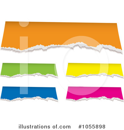 Royalty-Free (RF) Torn Paper Clipart Illustration by michaeltravers - Stock Sample #1055898