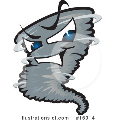 Royalty-Free (RF) Tornado Character Clipart Illustration by Toons4Biz - Stock Sample #16914