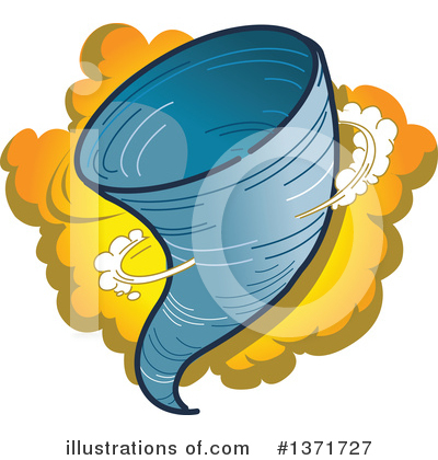 Tornado Clipart #1371727 by Clip Art Mascots