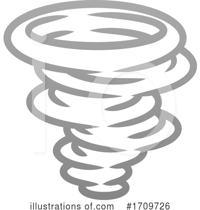 Tornado Clipart #1709726 by AtStockIllustration