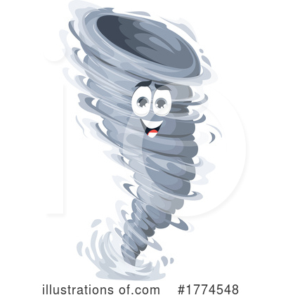 Royalty-Free (RF) Tornado Clipart Illustration by Vector Tradition SM - Stock Sample #1774548