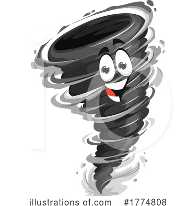 Royalty-Free (RF) Tornado Clipart Illustration by Vector Tradition SM - Stock Sample #1774808