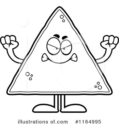 Royalty-Free (RF) Tortilla Chip Clipart Illustration by Cory Thoman - Stock Sample #1164995