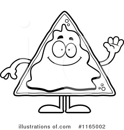 Royalty-Free (RF) Tortilla Chip Clipart Illustration by Cory Thoman - Stock Sample #1165002