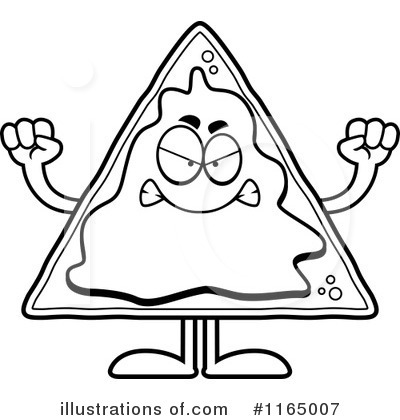 Royalty-Free (RF) Tortilla Chip Clipart Illustration by Cory Thoman - Stock Sample #1165007