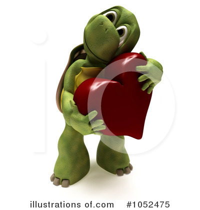 Royalty-Free (RF) Tortoise Clipart Illustration by KJ Pargeter - Stock Sample #1052475