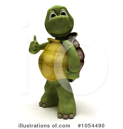 Royalty-Free (RF) Tortoise Clipart Illustration by KJ Pargeter - Stock Sample #1054490