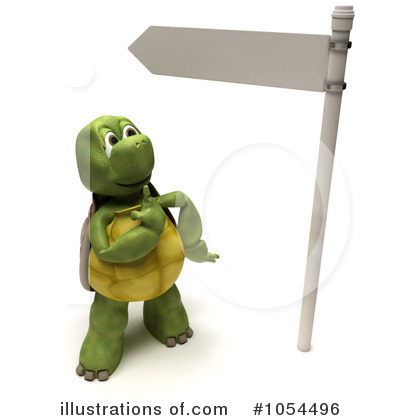 Royalty-Free (RF) Tortoise Clipart Illustration by KJ Pargeter - Stock Sample #1054496