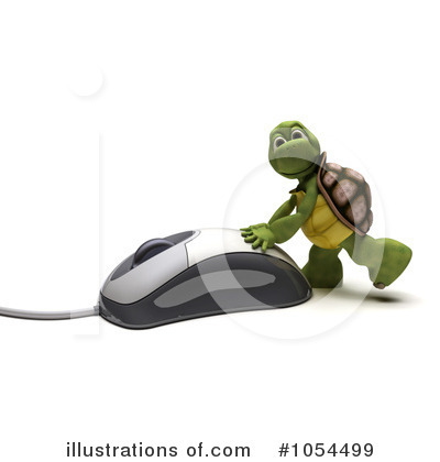Royalty-Free (RF) Tortoise Clipart Illustration by KJ Pargeter - Stock Sample #1054499