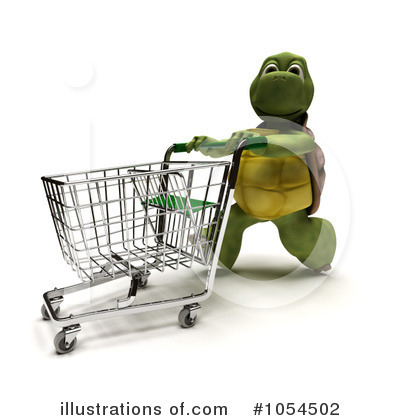 Royalty-Free (RF) Tortoise Clipart Illustration by KJ Pargeter - Stock Sample #1054502