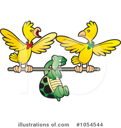 Royalty-Free (RF) Tortoise Clipart Illustration by Lal Perera - Stock Sample #1054544