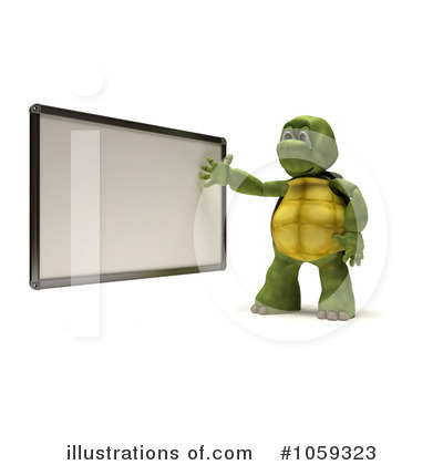 Royalty-Free (RF) Tortoise Clipart Illustration by KJ Pargeter - Stock Sample #1059323