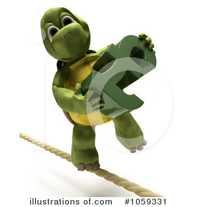 Royalty-Free (RF) Tortoise Clipart Illustration by KJ Pargeter - Stock Sample #1059331