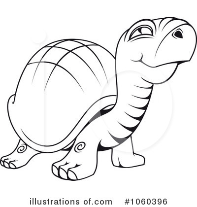 Royalty-Free (RF) Tortoise Clipart Illustration by Vector Tradition SM - Stock Sample #1060396