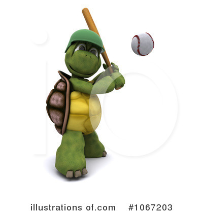 Royalty-Free (RF) Tortoise Clipart Illustration by KJ Pargeter - Stock Sample #1067203