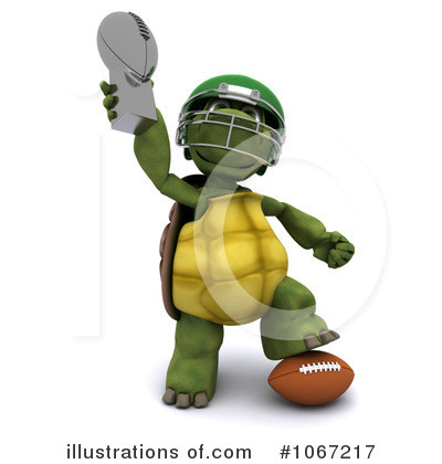 Royalty-Free (RF) Tortoise Clipart Illustration by KJ Pargeter - Stock Sample #1067217