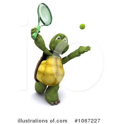 Royalty-Free (RF) Tortoise Clipart Illustration by KJ Pargeter - Stock Sample #1067227
