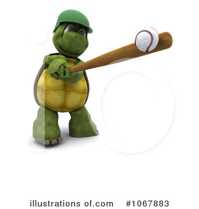 Royalty-Free (RF) Tortoise Clipart Illustration by KJ Pargeter - Stock Sample #1067883