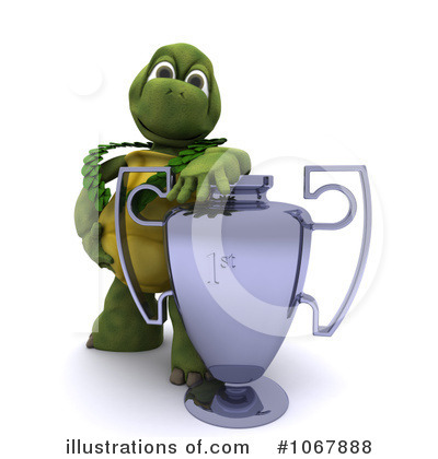 Royalty-Free (RF) Tortoise Clipart Illustration by KJ Pargeter - Stock Sample #1067888