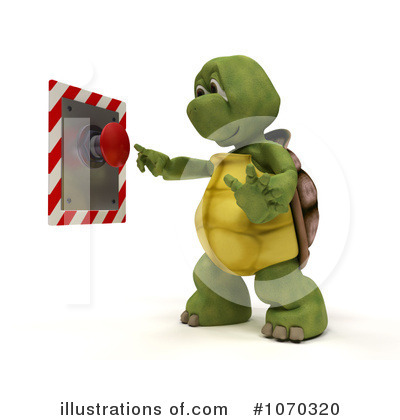 Royalty-Free (RF) Tortoise Clipart Illustration by KJ Pargeter - Stock Sample #1070320