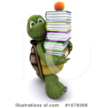 Royalty-Free (RF) Tortoise Clipart Illustration by KJ Pargeter - Stock Sample #1078368