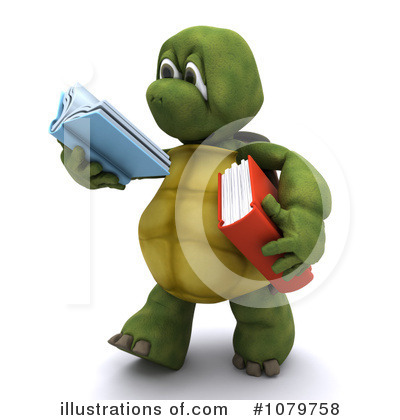 Royalty-Free (RF) Tortoise Clipart Illustration by KJ Pargeter - Stock Sample #1079758