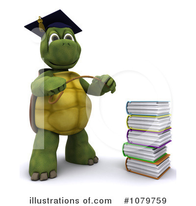 Royalty-Free (RF) Tortoise Clipart Illustration by KJ Pargeter - Stock Sample #1079759