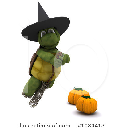 Royalty-Free (RF) Tortoise Clipart Illustration by KJ Pargeter - Stock Sample #1080413