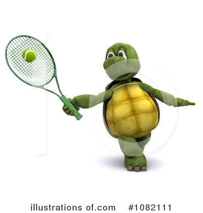 Royalty-Free (RF) Tortoise Clipart Illustration by KJ Pargeter - Stock Sample #1082111