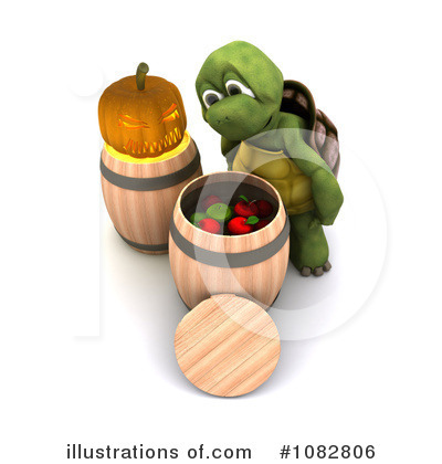 Royalty-Free (RF) Tortoise Clipart Illustration by KJ Pargeter - Stock Sample #1082806