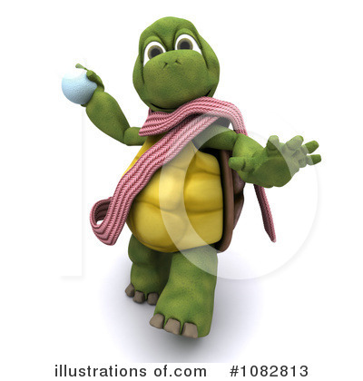 Royalty-Free (RF) Tortoise Clipart Illustration by KJ Pargeter - Stock Sample #1082813