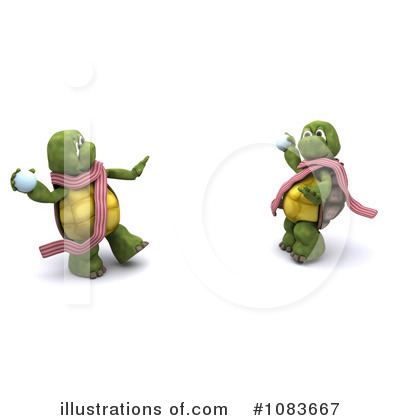 Royalty-Free (RF) Tortoise Clipart Illustration by KJ Pargeter - Stock Sample #1083667