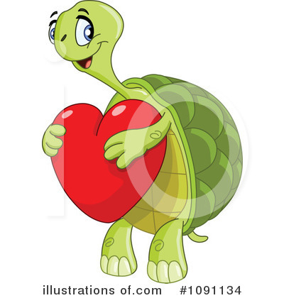 Royalty-Free (RF) Tortoise Clipart Illustration by yayayoyo - Stock Sample #1091134