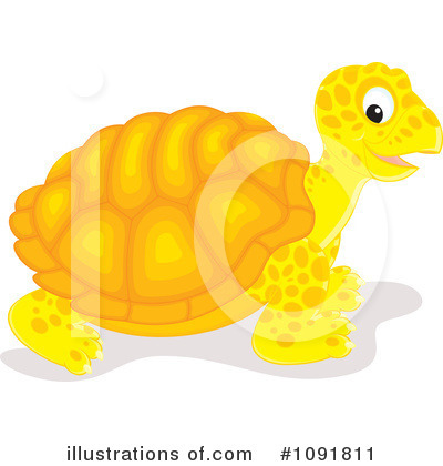 Turtle Clipart #1091811 by Alex Bannykh