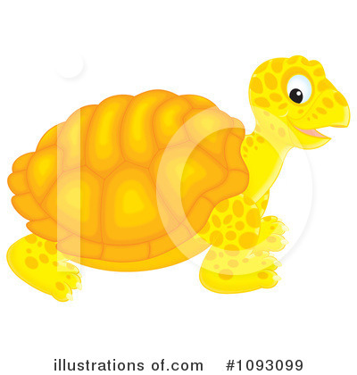 Royalty-Free (RF) Tortoise Clipart Illustration by Alex Bannykh - Stock Sample #1093099